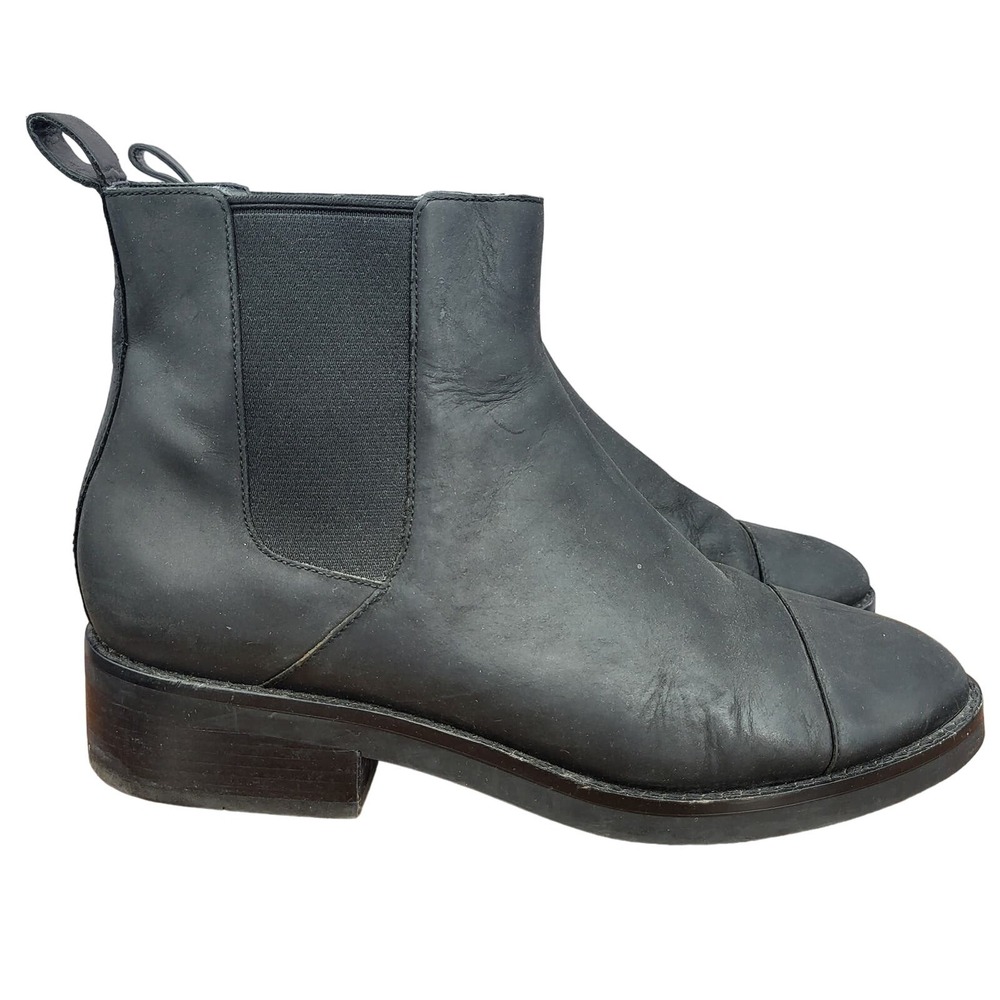 Cole Haan Chelsea Boots Womens 9 B Mara Grand Black Leather Waterproof Pull On